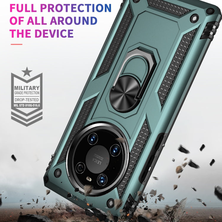 For Huawei Mate 40 Pro Shockproof TPU + PC Protective Case with 360 Degree Rotating Holder