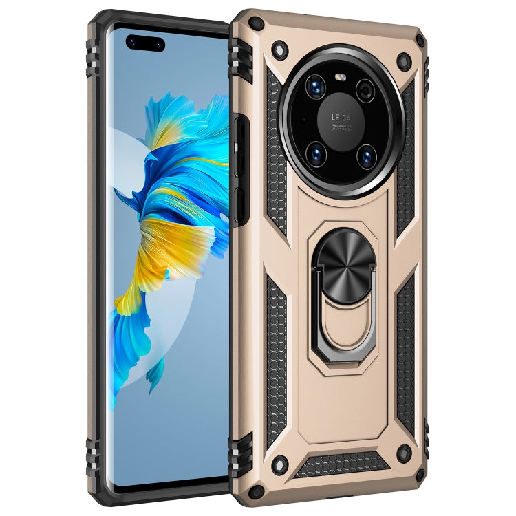 For Huawei Mate 40 Pro Shockproof TPU + PC Protective Case with 360 Degree Rotating Holder