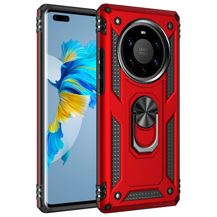 For Huawei Mate 40 Pro+ Shockproof TPU + PC Protective Case with 360 Degree Rotating Holder