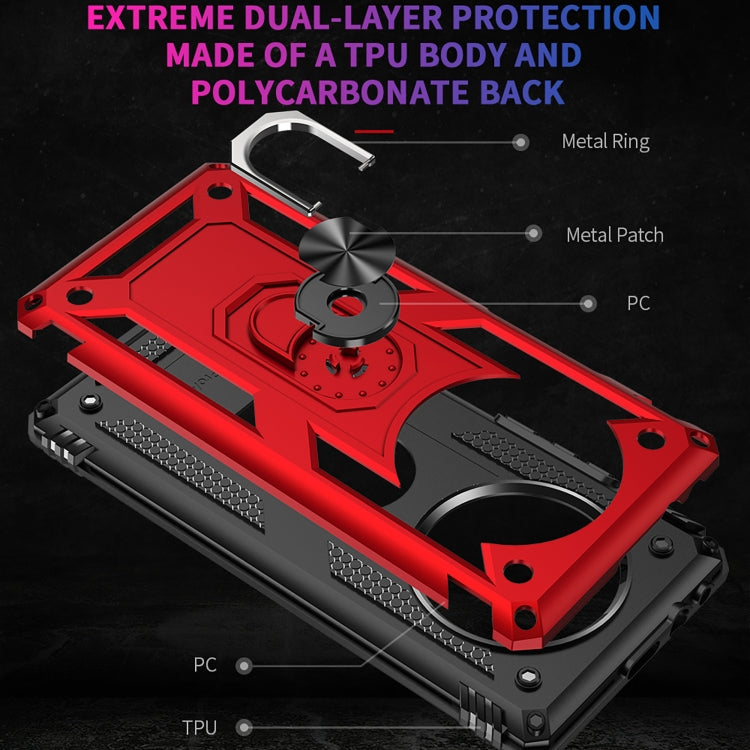 For Huawei Mate 40 Pro+ Shockproof TPU + PC Protective Case with 360 Degree Rotating Holder