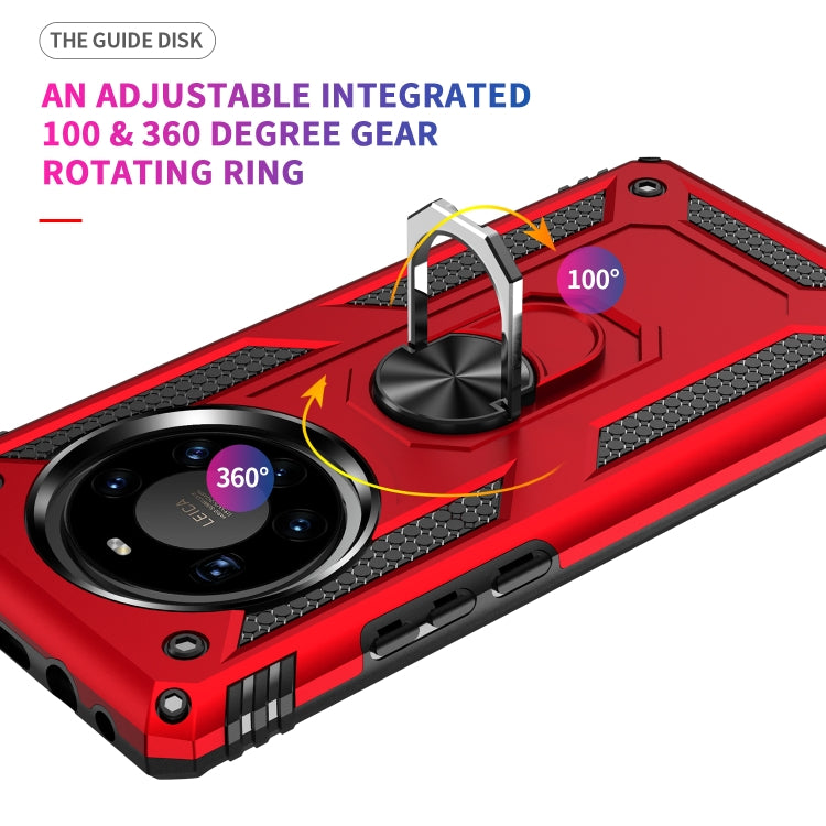 For Huawei Mate 40 Pro+ Shockproof TPU + PC Protective Case with 360 Degree Rotating Holder