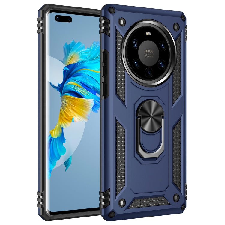 For Huawei Mate 40 Pro+ Shockproof TPU + PC Protective Case with 360 Degree Rotating Holder