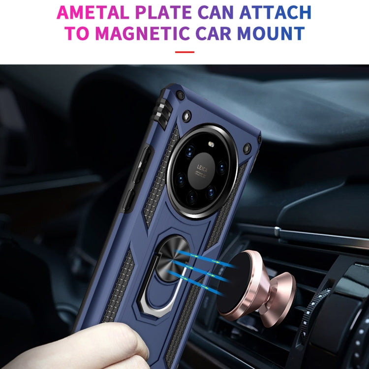 For Huawei Mate 40 Pro+ Shockproof TPU + PC Protective Case with 360 Degree Rotating Holder
