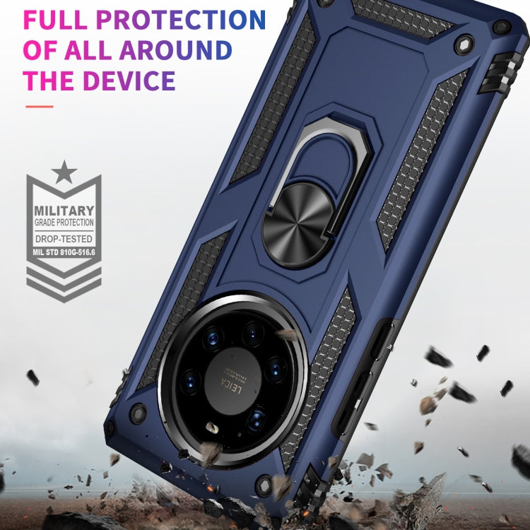 For Huawei Mate 40 Pro+ Shockproof TPU + PC Protective Case with 360 Degree Rotating Holder