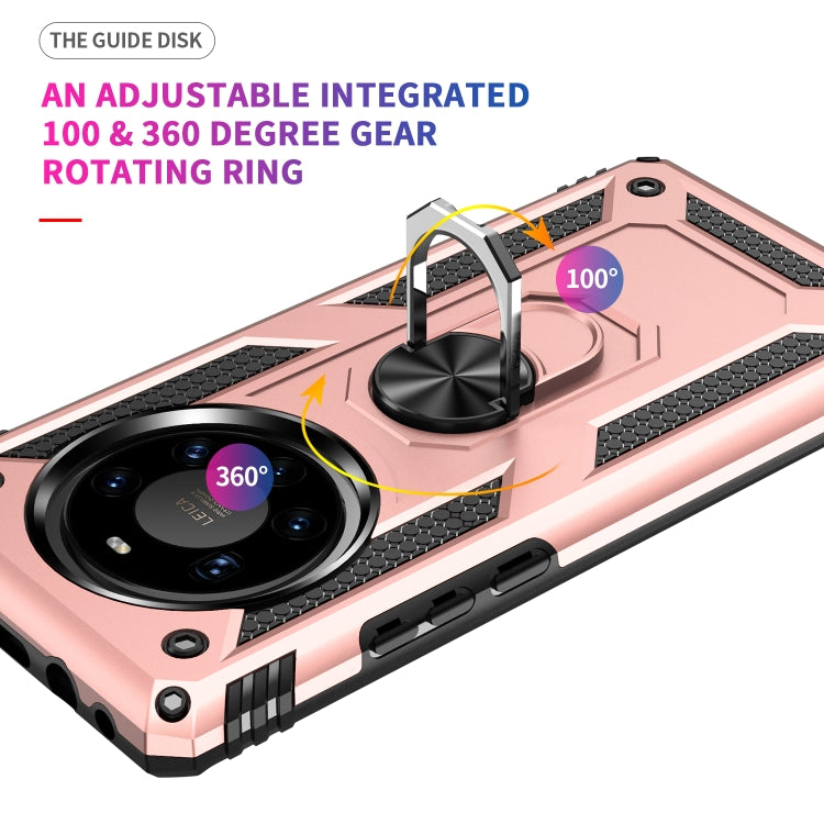 For Huawei Mate 40 Pro+ Shockproof TPU + PC Protective Case with 360 Degree Rotating Holder