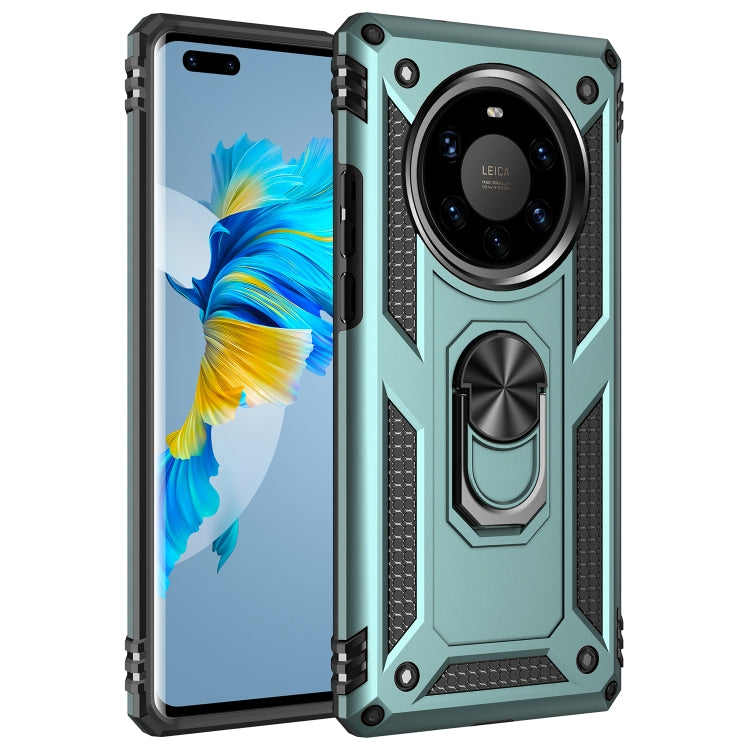 For Huawei Mate 40 Pro+ Shockproof TPU + PC Protective Case with 360 Degree Rotating Holder