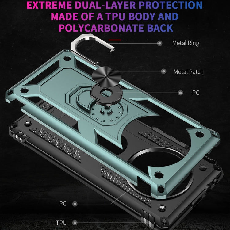 For Huawei Mate 40 Pro+ Shockproof TPU + PC Protective Case with 360 Degree Rotating Holder