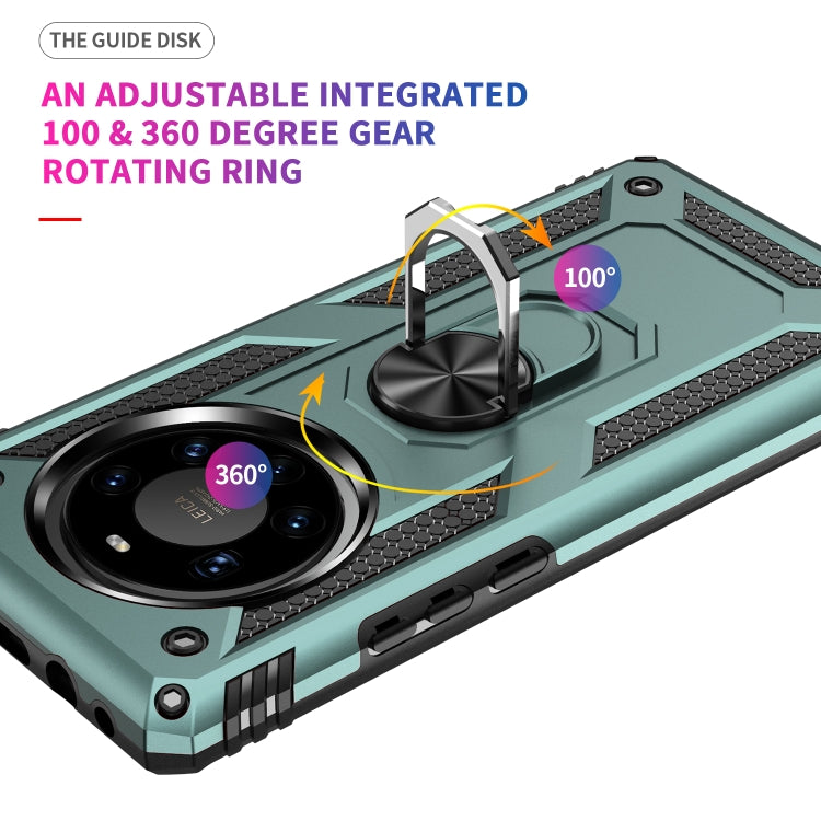 For Huawei Mate 40 Pro+ Shockproof TPU + PC Protective Case with 360 Degree Rotating Holder