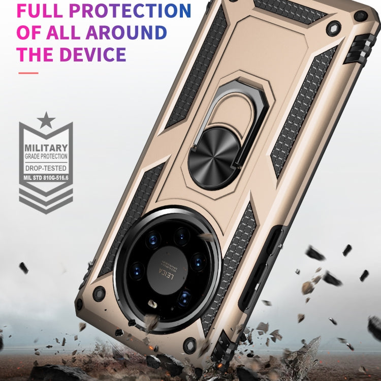 For Huawei Mate 40 Pro+ Shockproof TPU + PC Protective Case with 360 Degree Rotating Holder