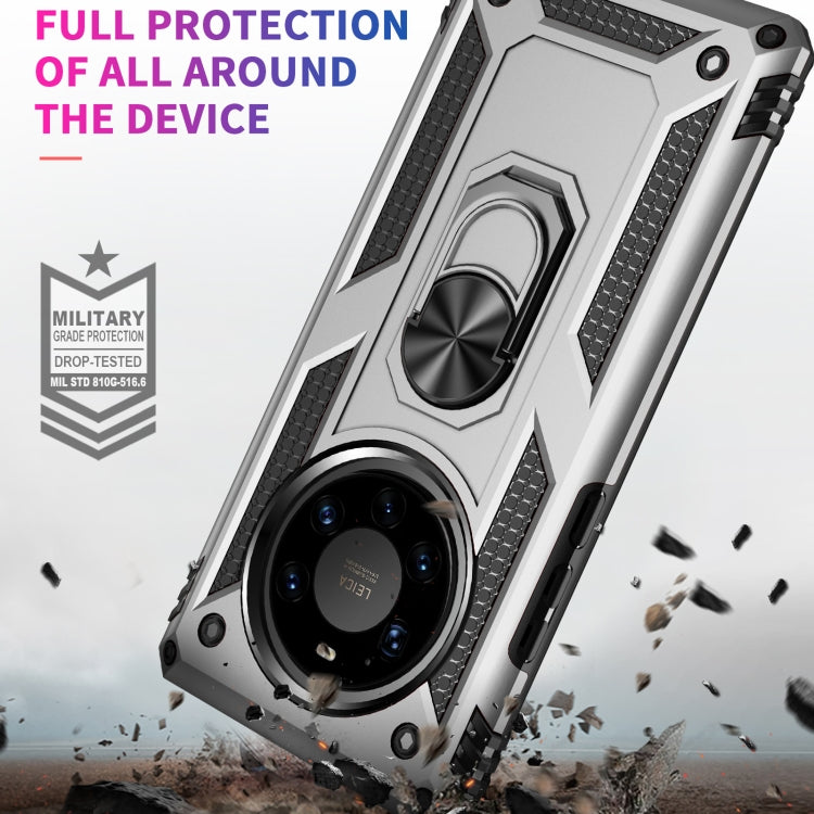 For Huawei Mate 40 Pro+ Shockproof TPU + PC Protective Case with 360 Degree Rotating Holder
