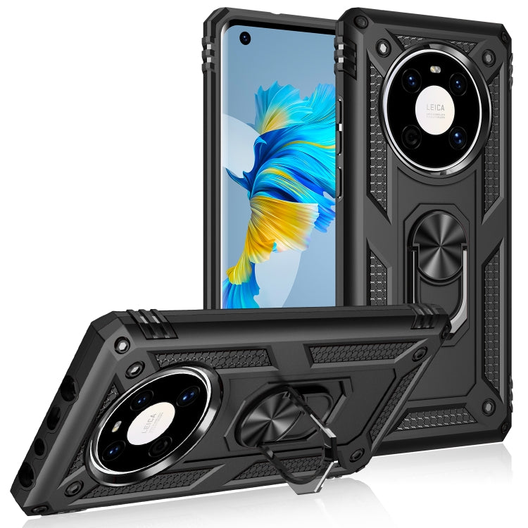 For Huawei Mate 40 Shockproof TPU + PC Protective Case with 360 Degree Rotating Holder