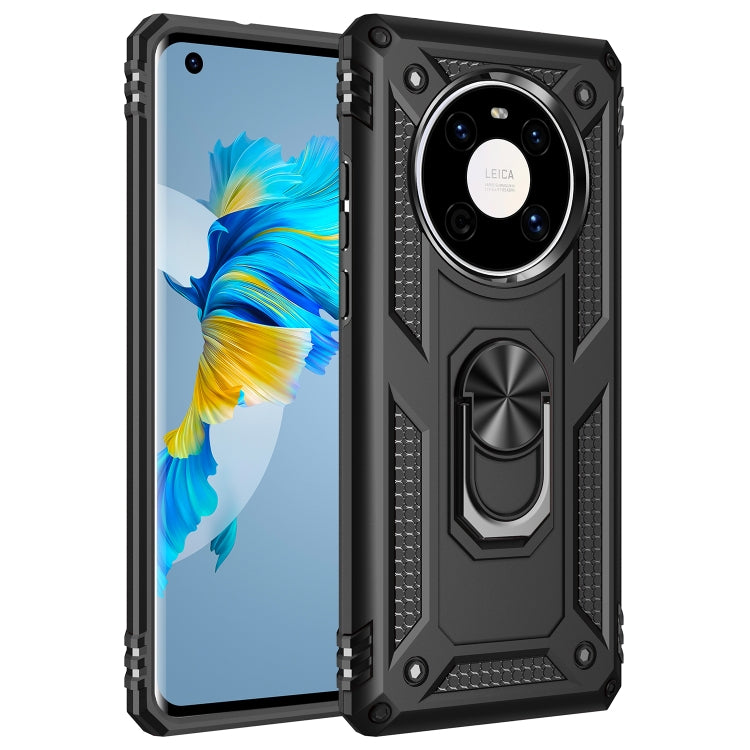 For Huawei Mate 40 Shockproof TPU + PC Protective Case with 360 Degree Rotating Holder