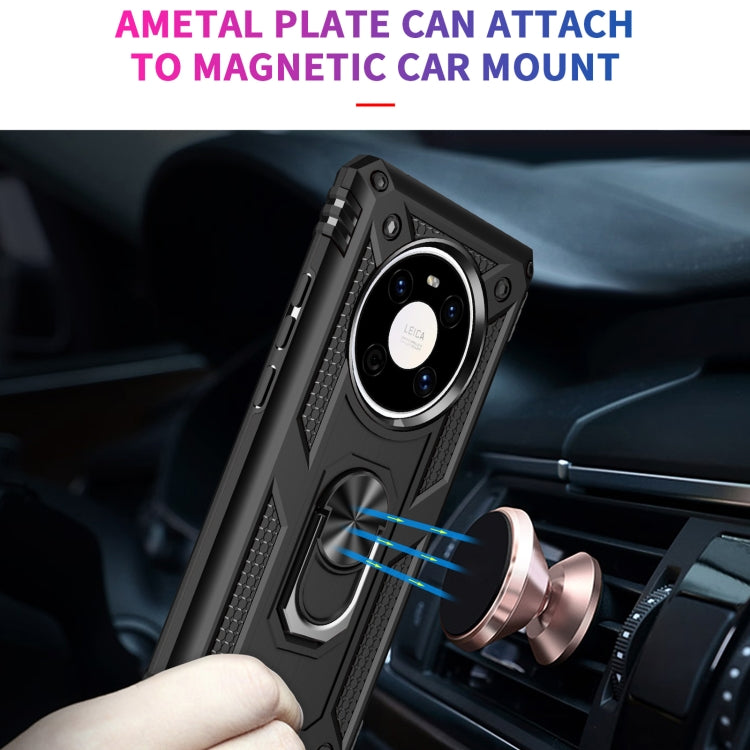For Huawei Mate 40 Shockproof TPU + PC Protective Case with 360 Degree Rotating Holder