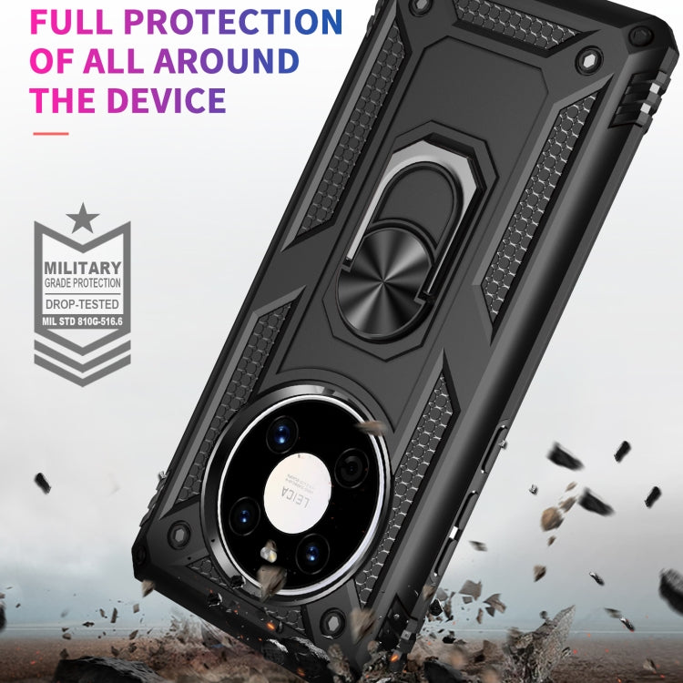 For Huawei Mate 40 Shockproof TPU + PC Protective Case with 360 Degree Rotating Holder