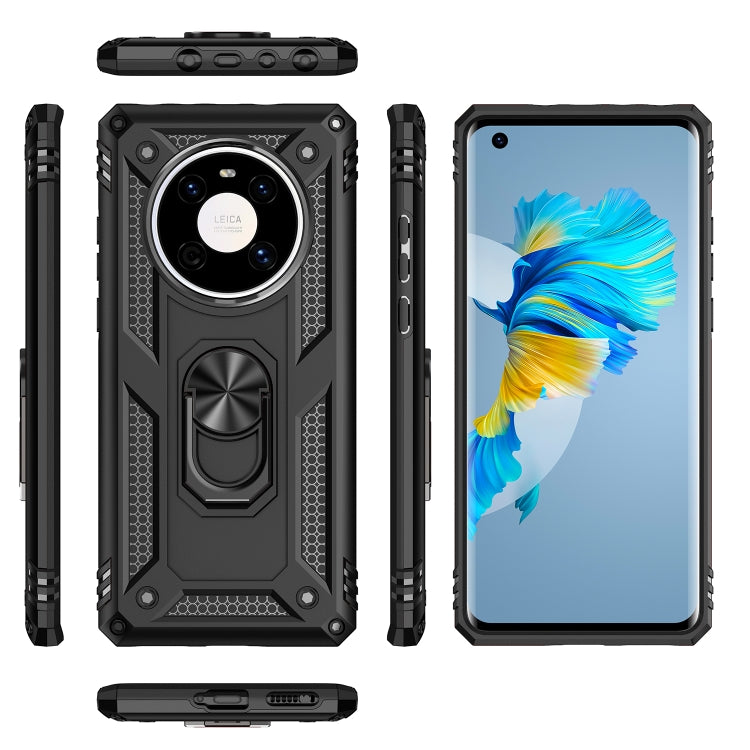 For Huawei Mate 40 Shockproof TPU + PC Protective Case with 360 Degree Rotating Holder