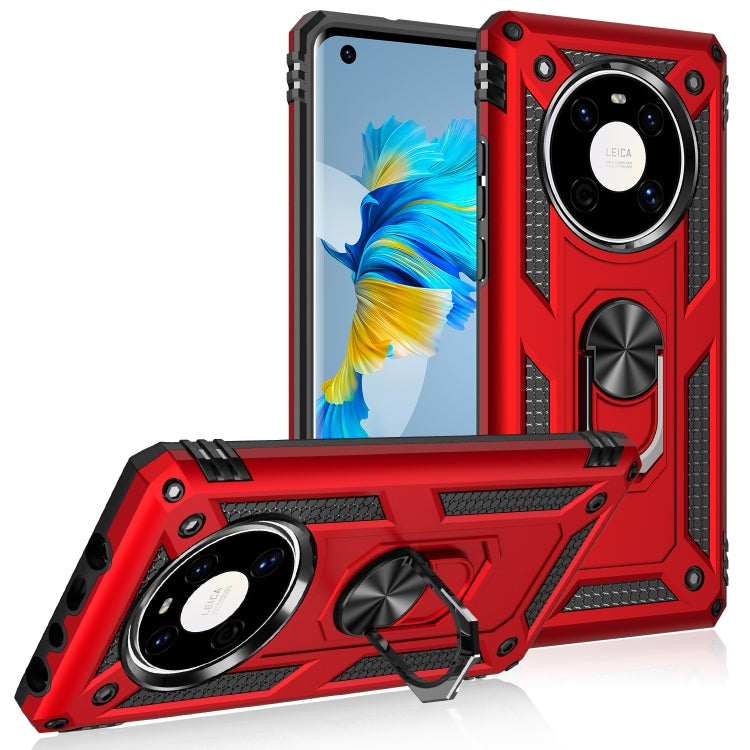 For Huawei Mate 40 Shockproof TPU + PC Protective Case with 360 Degree Rotating Holder