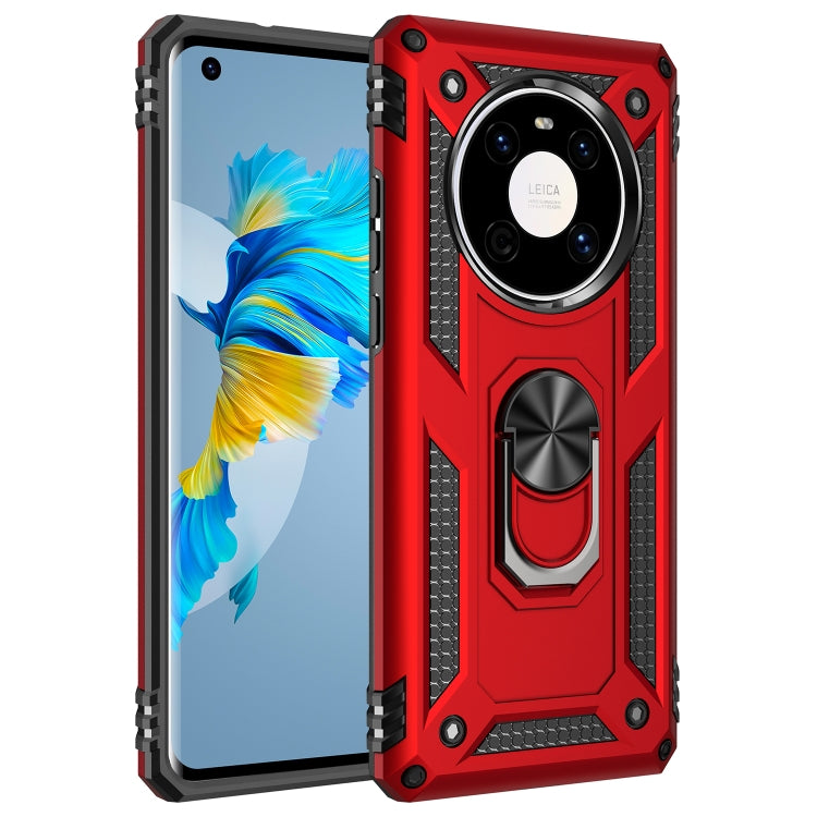 For Huawei Mate 40 Shockproof TPU + PC Protective Case with 360 Degree Rotating Holder