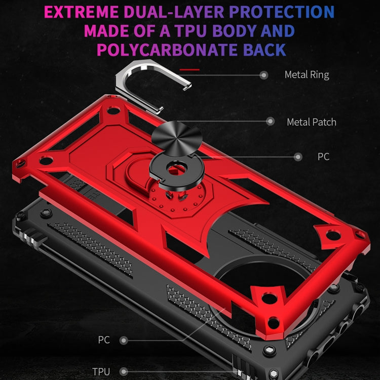 For Huawei Mate 40 Shockproof TPU + PC Protective Case with 360 Degree Rotating Holder