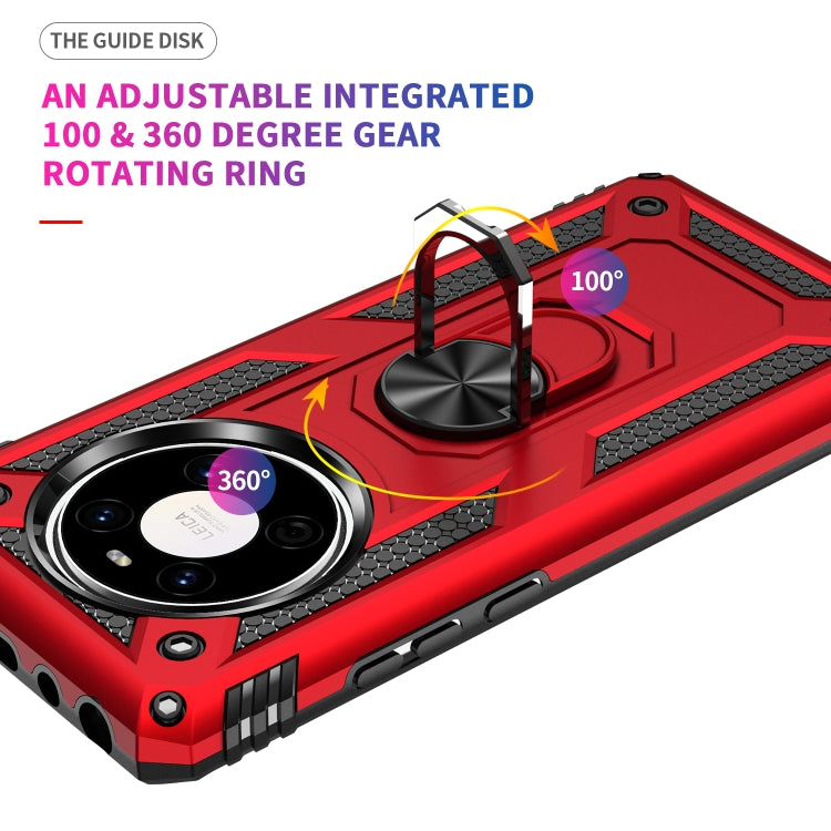 For Huawei Mate 40 Shockproof TPU + PC Protective Case with 360 Degree Rotating Holder