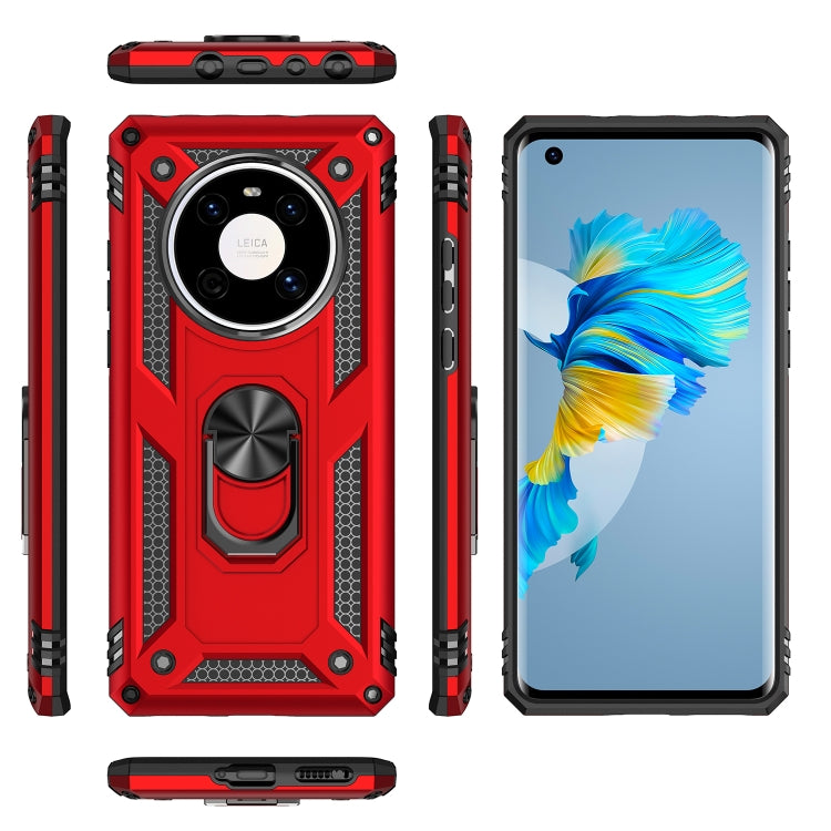 For Huawei Mate 40 Shockproof TPU + PC Protective Case with 360 Degree Rotating Holder