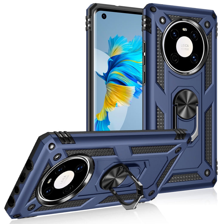 For Huawei Mate 40 Shockproof TPU + PC Protective Case with 360 Degree Rotating Holder