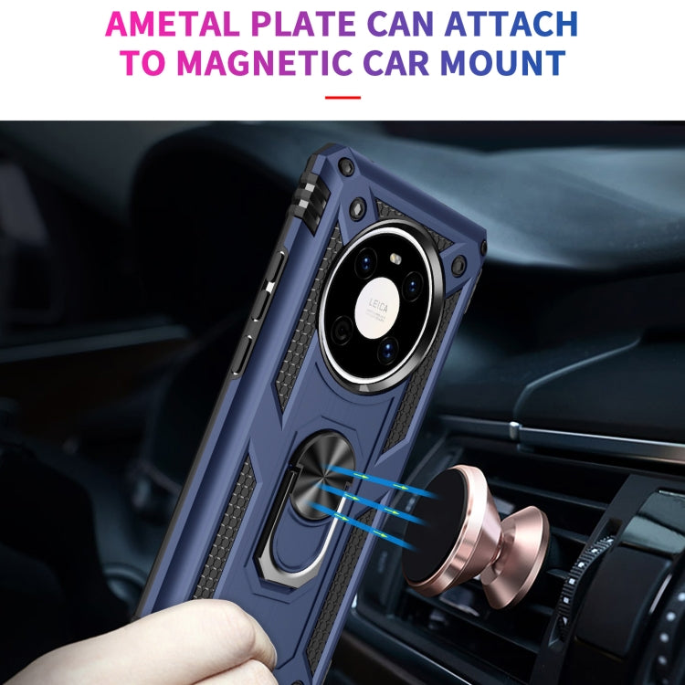 For Huawei Mate 40 Shockproof TPU + PC Protective Case with 360 Degree Rotating Holder