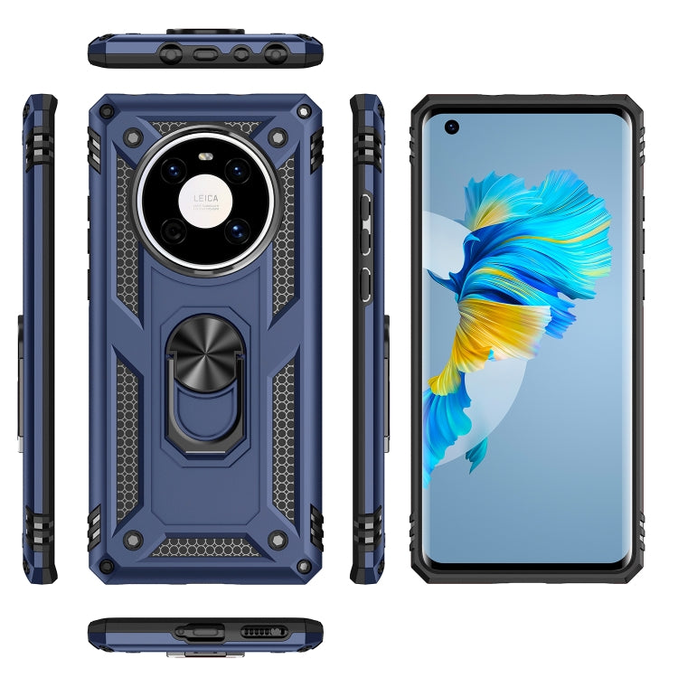 For Huawei Mate 40 Shockproof TPU + PC Protective Case with 360 Degree Rotating Holder