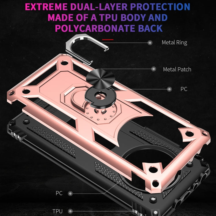 For Huawei Mate 40 Shockproof TPU + PC Protective Case with 360 Degree Rotating Holder