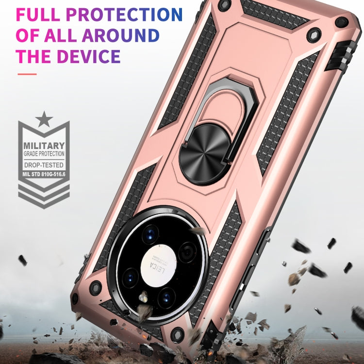 For Huawei Mate 40 Shockproof TPU + PC Protective Case with 360 Degree Rotating Holder