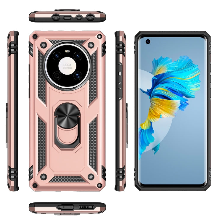 For Huawei Mate 40 Shockproof TPU + PC Protective Case with 360 Degree Rotating Holder