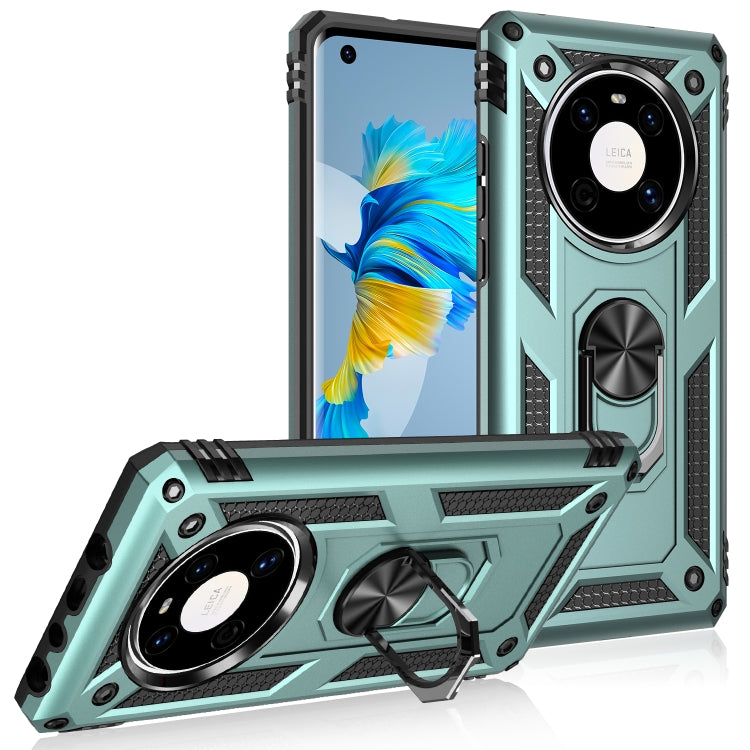 For Huawei Mate 40 Shockproof TPU + PC Protective Case with 360 Degree Rotating Holder