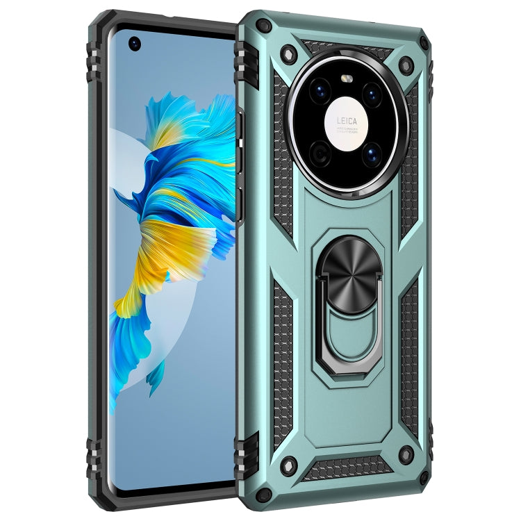 For Huawei Mate 40 Shockproof TPU + PC Protective Case with 360 Degree Rotating Holder