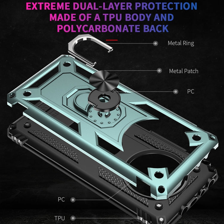 For Huawei Mate 40 Shockproof TPU + PC Protective Case with 360 Degree Rotating Holder