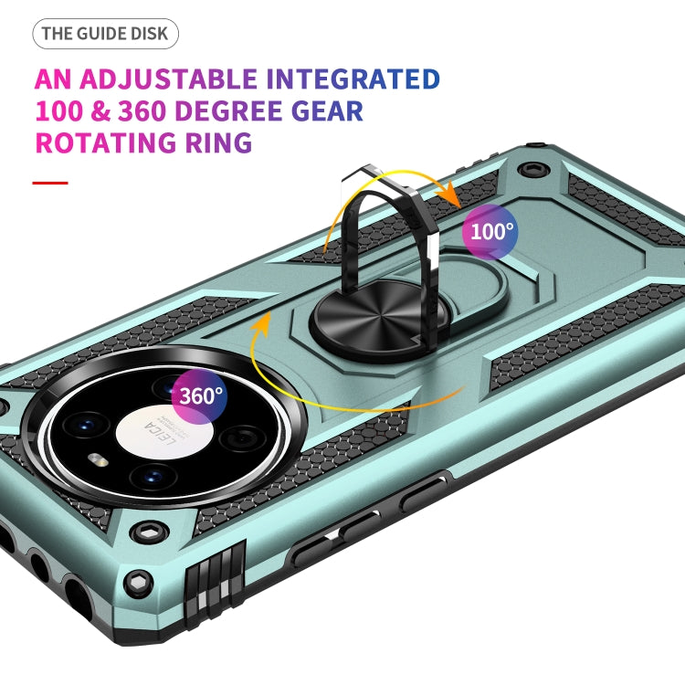 For Huawei Mate 40 Shockproof TPU + PC Protective Case with 360 Degree Rotating Holder