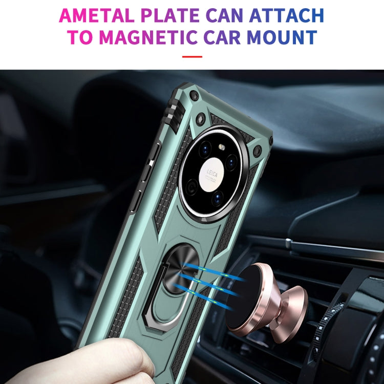 For Huawei Mate 40 Shockproof TPU + PC Protective Case with 360 Degree Rotating Holder