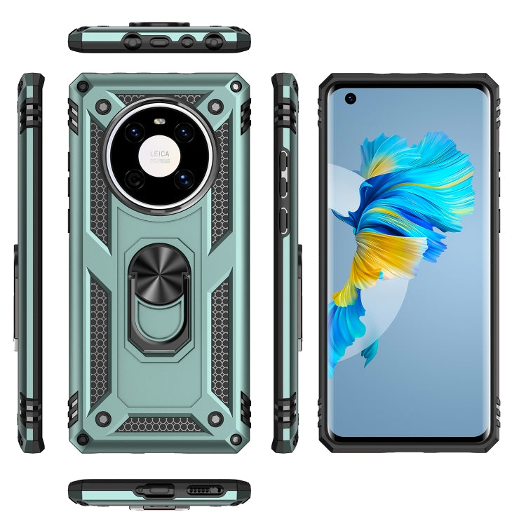 For Huawei Mate 40 Shockproof TPU + PC Protective Case with 360 Degree Rotating Holder