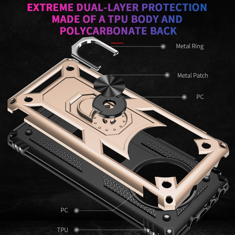 For Huawei Mate 40 Shockproof TPU + PC Protective Case with 360 Degree Rotating Holder