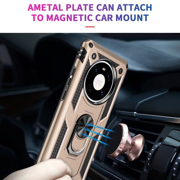 For Huawei Mate 40 Shockproof TPU + PC Protective Case with 360 Degree Rotating Holder