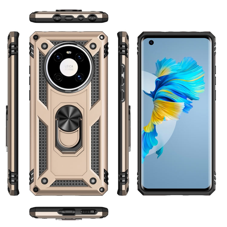 For Huawei Mate 40 Shockproof TPU + PC Protective Case with 360 Degree Rotating Holder