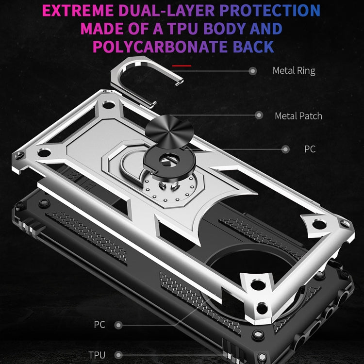 For Huawei Mate 40 Shockproof TPU + PC Protective Case with 360 Degree Rotating Holder