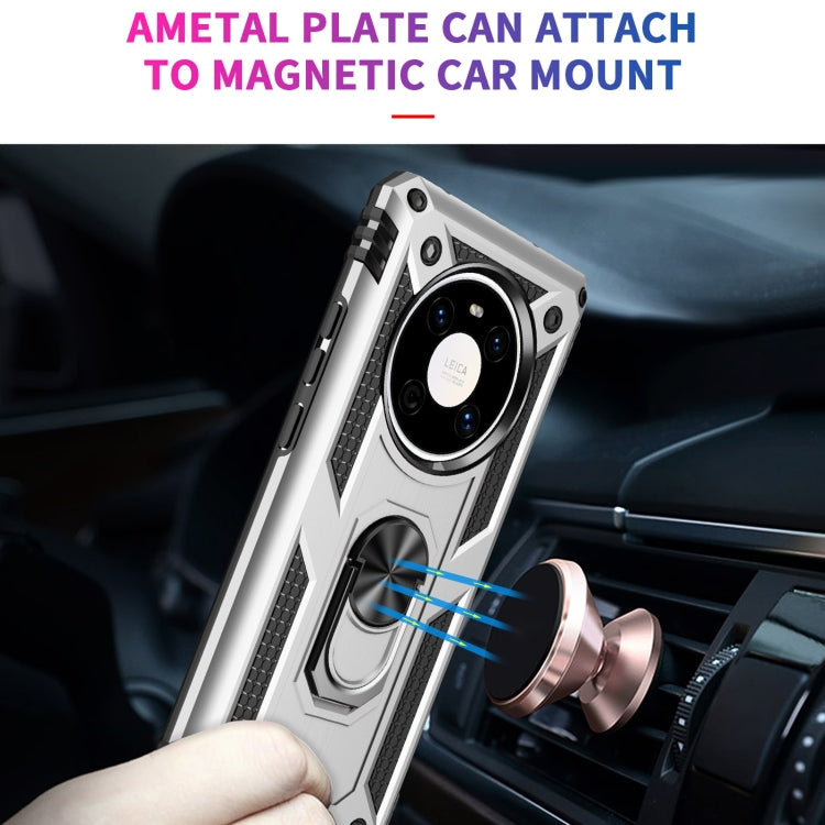 For Huawei Mate 40 Shockproof TPU + PC Protective Case with 360 Degree Rotating Holder