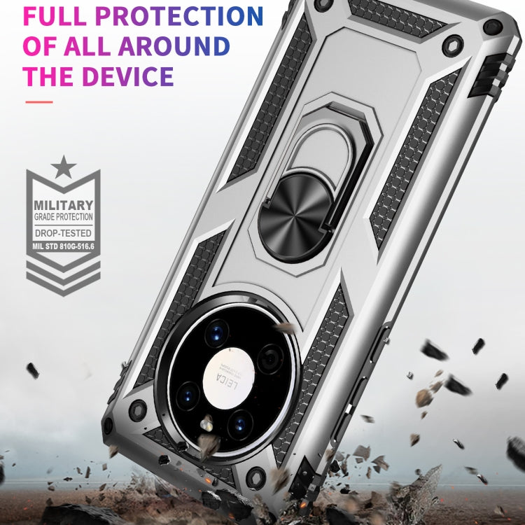 For Huawei Mate 40 Shockproof TPU + PC Protective Case with 360 Degree Rotating Holder