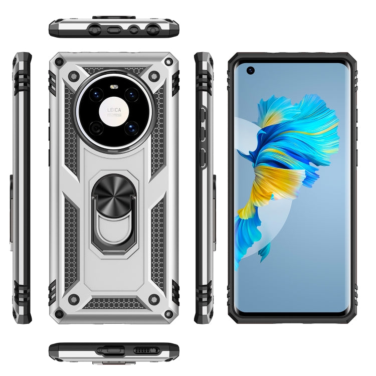 For Huawei Mate 40 Shockproof TPU + PC Protective Case with 360 Degree Rotating Holder