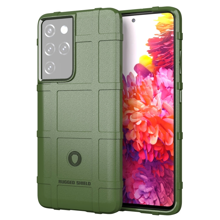 For Samsung Galaxy S21 Ultra 5G Full Coverage Shockproof TPU Case