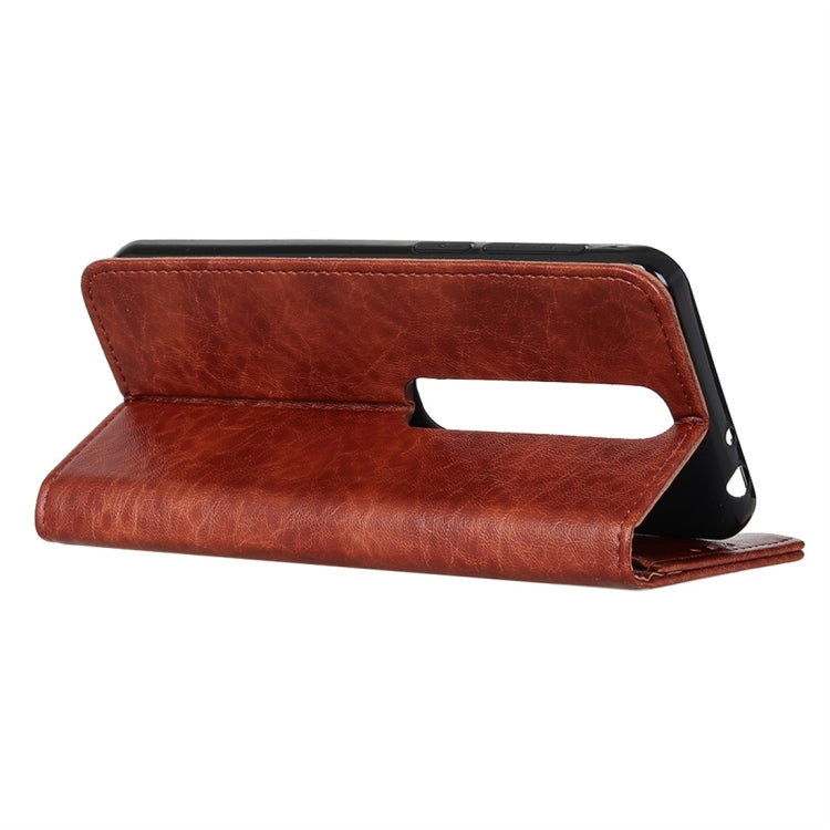 For Vodafone Smart V10 Magnetic Retro Crazy Horse Texture Horizontal Flip Leather Case with Holder & Card Slots & Wallet