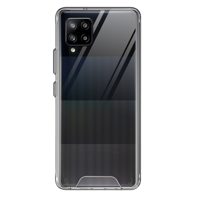 For Samsung Galaxy A42 5G Scratchproof TPU + Acrylic Space Protective Case(Transparent)