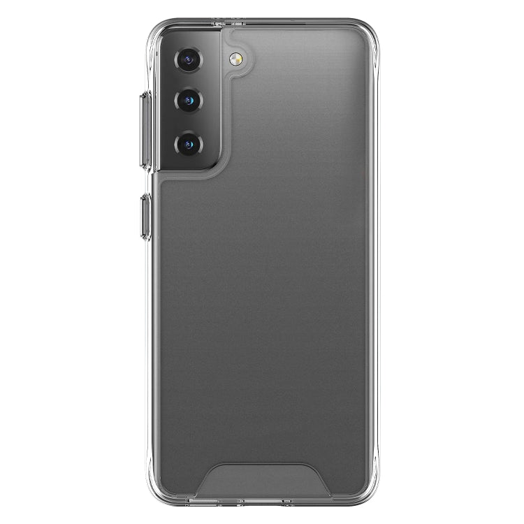 For Samsung Galaxy S21 5G Scratchproof TPU + Acrylic Space Protective Case(Transparent)