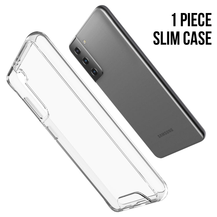 For Samsung Galaxy S21 5G Scratchproof TPU + Acrylic Space Protective Case(Transparent)