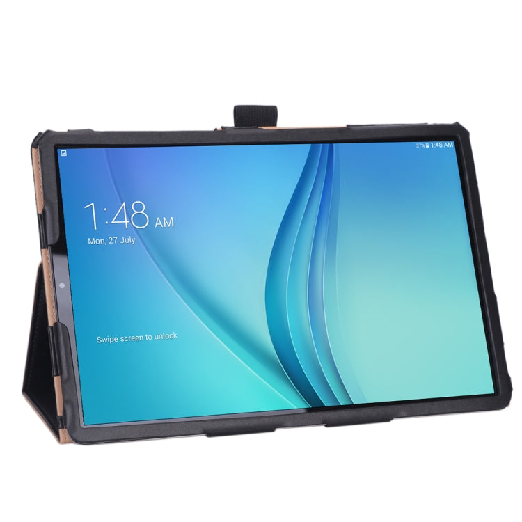 For Samsung Galaxy Tab S5e T720/T725 Business Retro PU Horizontal Flip Leather Case with Holder  & Card Slots & Hand Strap