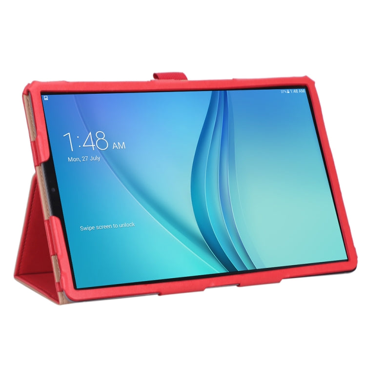 For Samsung Galaxy Tab S5e T720/T725 Business Retro PU Horizontal Flip Leather Case with Holder  & Card Slots & Hand Strap